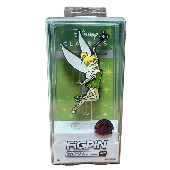 Disney Parks 2022 FIGPIN #647 DISNEY Tinker Bell Pin Limited Release - Picture 1 of 8